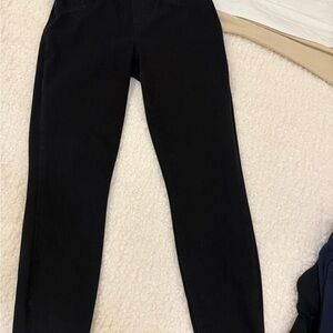 SPANX Black Pull On Pant Large